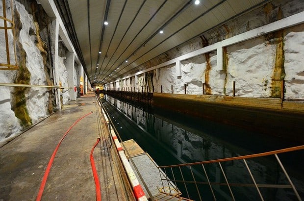 Secret Submarine Base in Norway 2