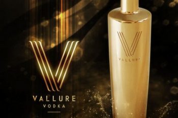 24 karat gold Vallure Vodka 1