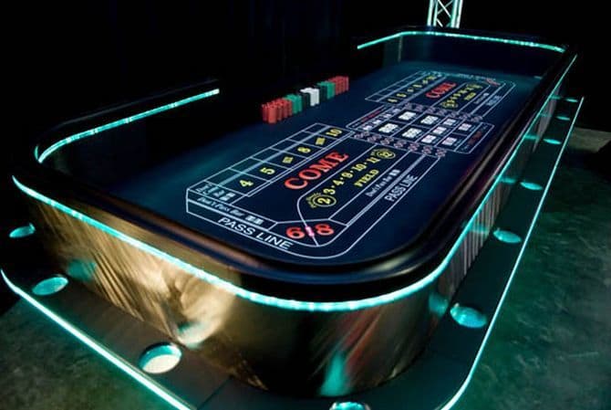 Illuminated Casino Tables 2