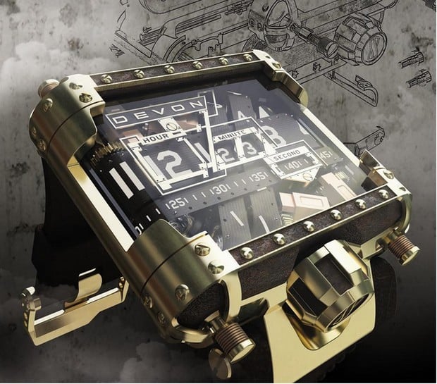 Devon Tread 1 Steampunk Limited Edition Watch 3