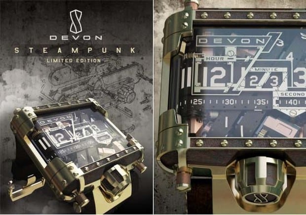Devon Tread 1 Steampunk Limited Edition Watch 8