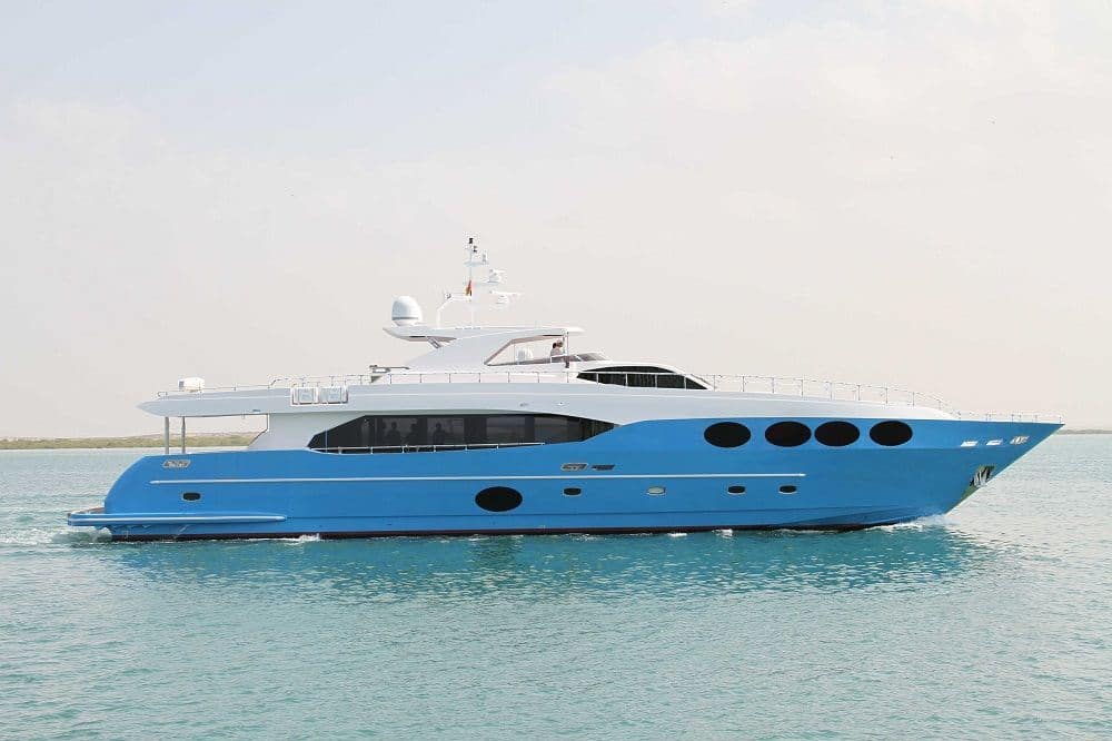 Majesty 105 Yacht by Gulf Craft 1