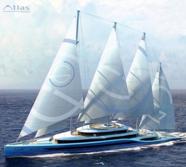 h2 yacht design project atlas 1