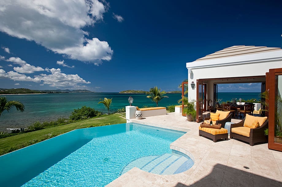 Island Views Caribbean rental villa 5
