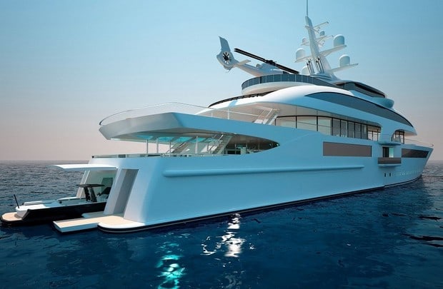 Benetti and Marco Casali unveil the Cloud 90 Yacht Design