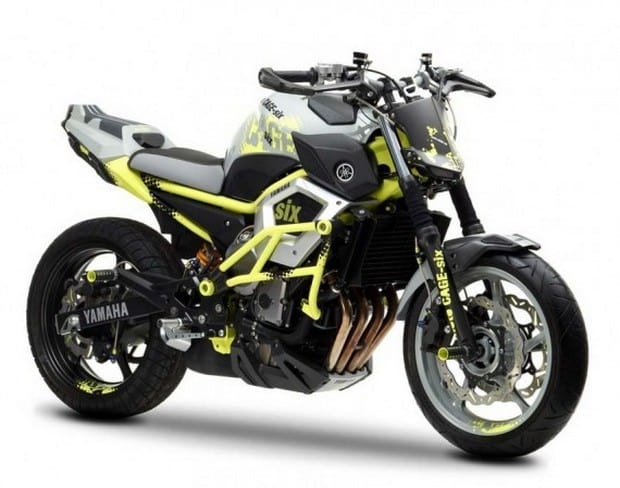 Yamaha Moto Cage-Six Concept Motorcycle 3