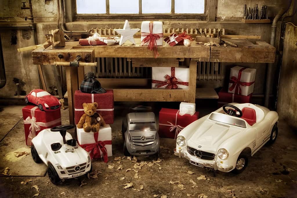 The 2012 Mercedes Benz Christmas gifts