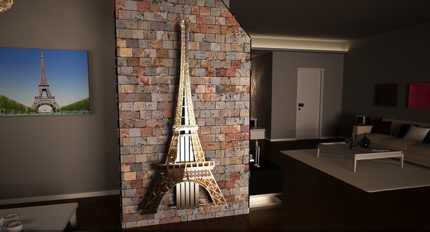 Eiffel Tower radiator 1