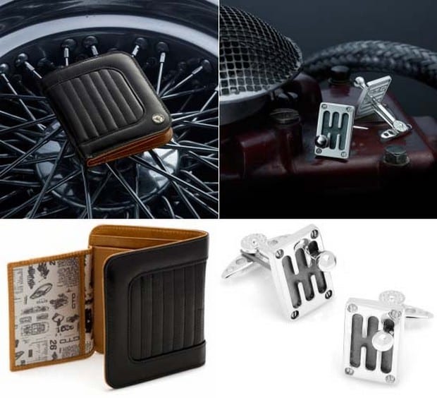 GTO Leather wallets and sterling silver cufflinks 1