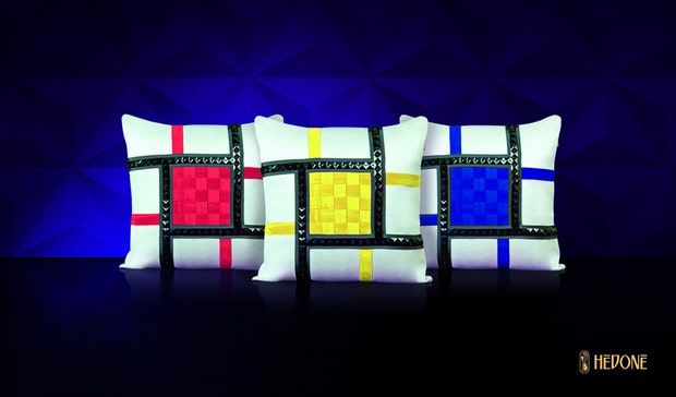 Hedone Swarovski studded cushions 3
