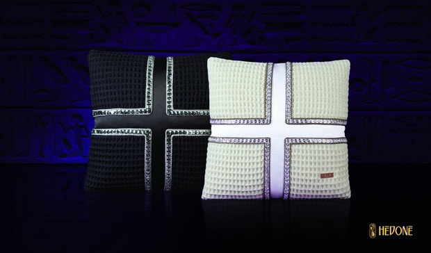 Hedone Swarovski studded cushions 7