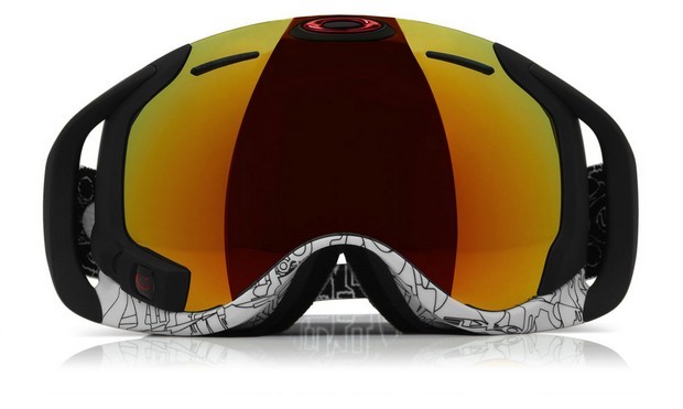 Oakley Airwave ski goggles with heads-up display