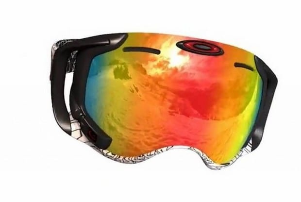 Oakley AirWave ski goggles