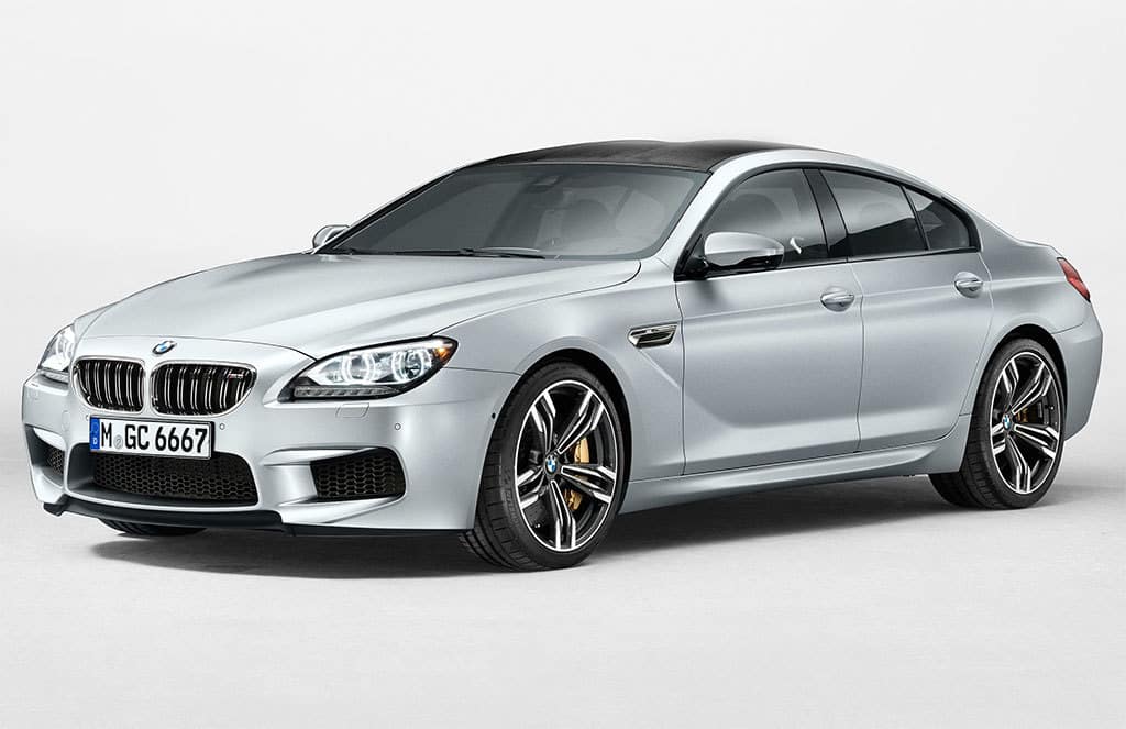 BMW unveiled the new M6 Gran Coupe