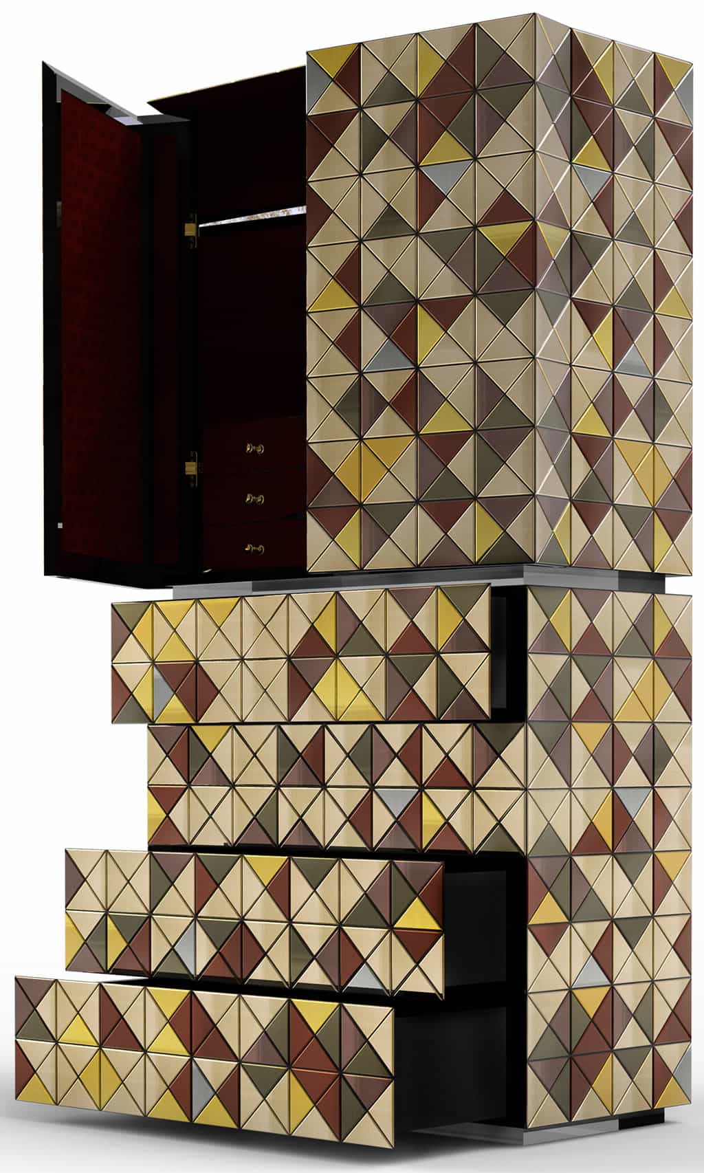 Boca do Lobo Diamond Sideboard and Pixel Cabinet 7