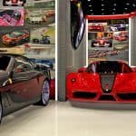 Ferrari-themed garage 5