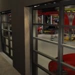 Ferrari-themed garage 7