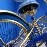 Swarovski-studded gilded bike 4
