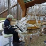 Handcrafted transparent Crystal Grand Pianos 4