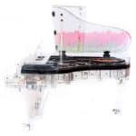 Handcrafted transparent Crystal Grand Pianos 6