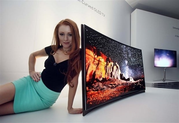 Samsung Curved OLED TV 1