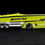 Cigarette AMG Electric Drive Powerboat