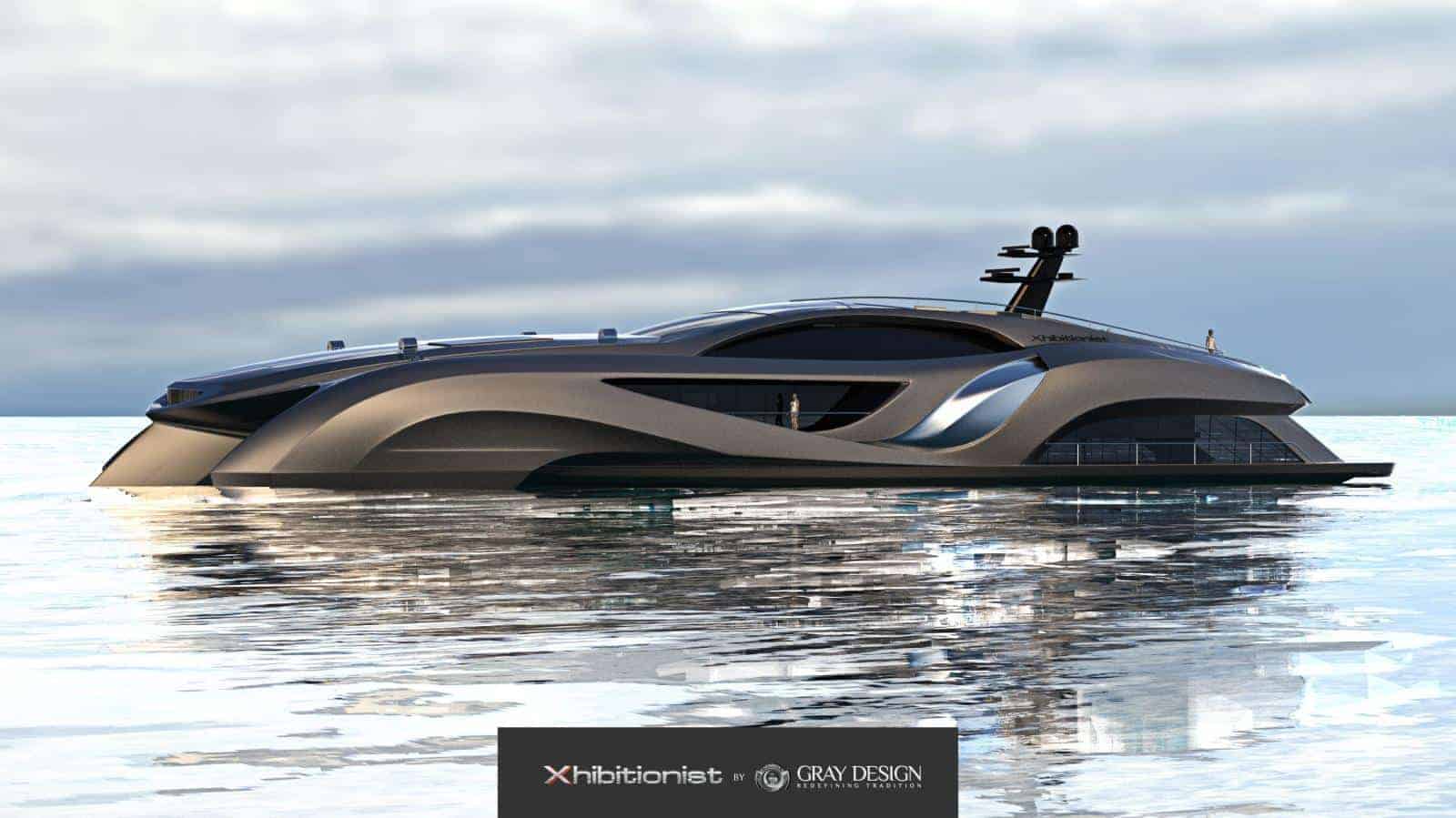 Gray Design’s Xhibitionist yacht and Xhibit G car 2