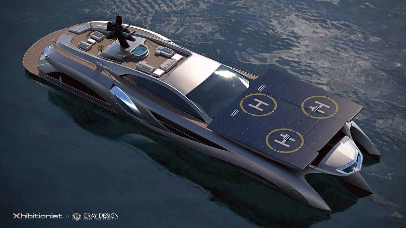 Gray Design’s Xhibitionist yacht and Xhibit G car 4