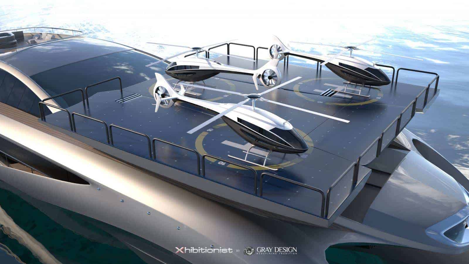 Gray Design’s Xhibitionist yacht and Xhibit G car 5