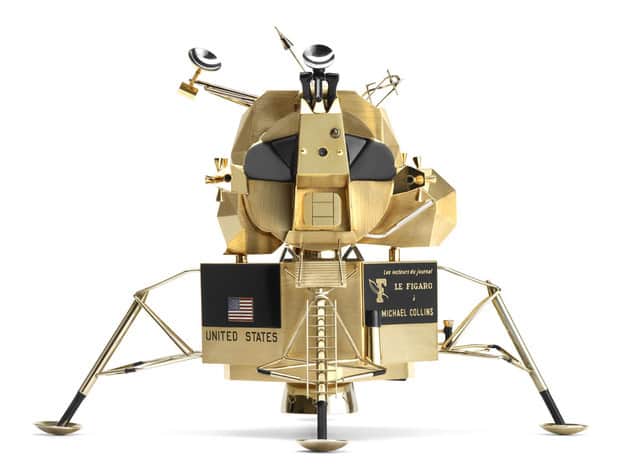 Cartier Solid Gold Apollo 11 space lander 1
