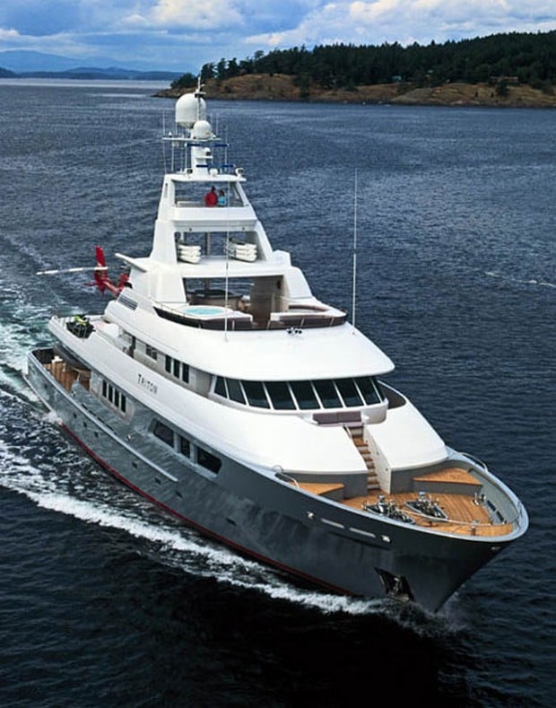 Expedition-style 163-foot Triton megayacht to Be Sold at Auction