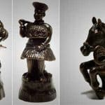 Anglo-Zulu Brass War Chess Set by LittleHand