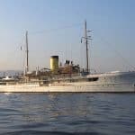 Historic SS Delphine Steam-Powered Boat for Sale