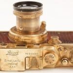 1931 gold-plated Leica Luxus camera 02