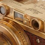 1931 gold-plated Leica Luxus camera 06