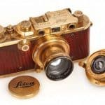 1931 gold-plated Leica Luxus camera 10
