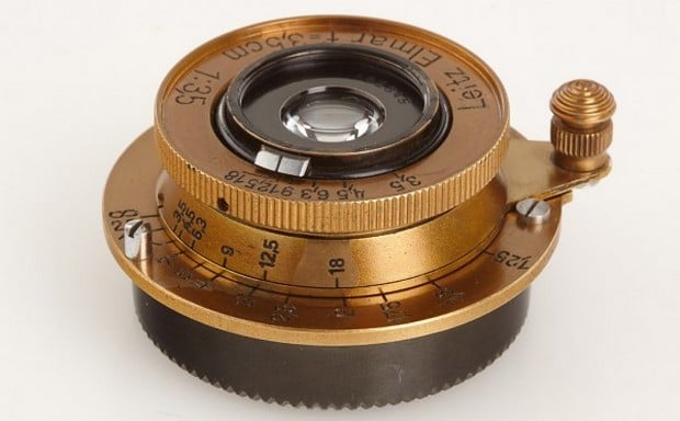 1931 gold-plated Leica Luxus camera 14