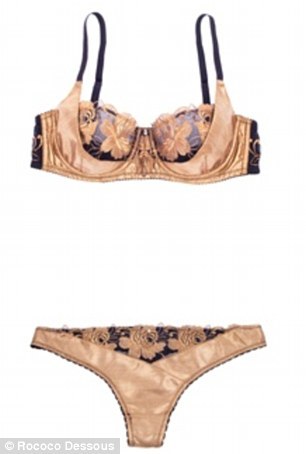 24-carat gold lingerie collection by Rococo Dessous 08