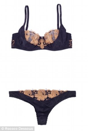 24-carat gold lingerie collection by Rococo Dessous 09