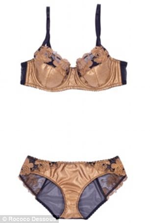 24-carat gold lingerie collection by Rococo Dessous 11