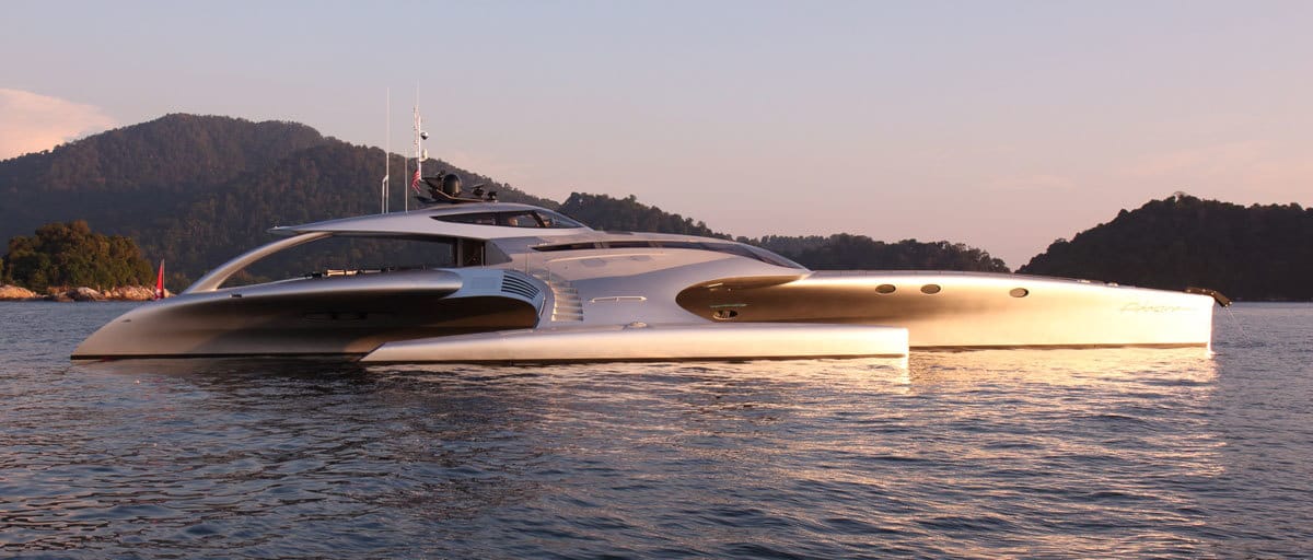 Adastra was presented with the 2013 World Superyacht Award for Most Innovative Design