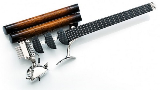 Rhodium Birdfish Guitar 2