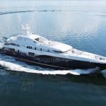 Custom built in 2010 by Nobiskrug in Rendsburg (Germany), Sycara V is a 68.15m (223’7″ft) superyacht which two years ago won Boat International Media’s World Superyacht Award in the displacement motor yacht class