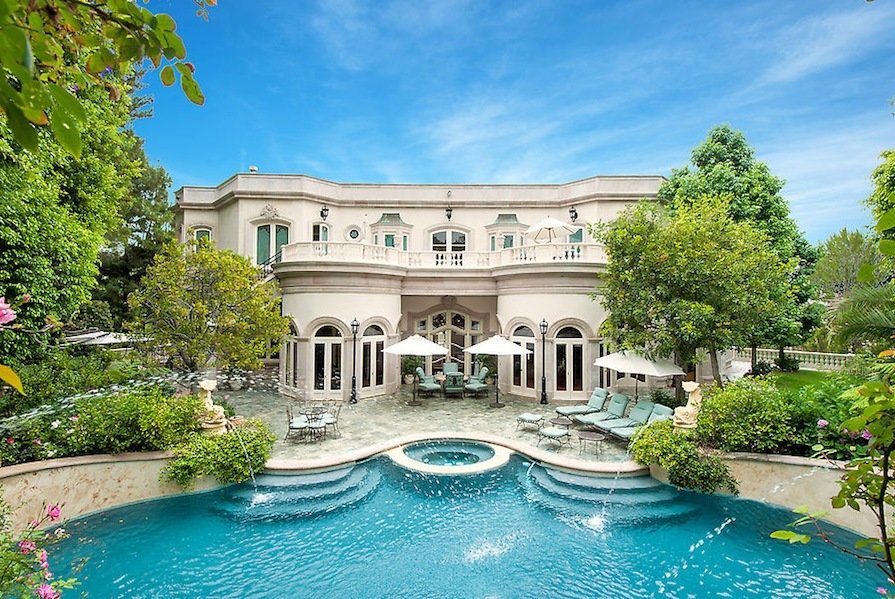 French Baroque Beverly Hills Chateau 5