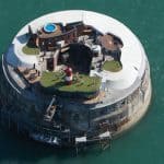 Private island Spitbank Fort situated 1.6 kilometers from the coast Hemfira offers access to the world’s most expensive romantic date at a cost of $52,000.