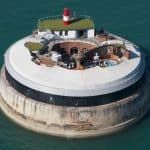 Private island Spitbank Fort situated 1.6 kilometers from the coast Hemfira offers access to the world’s most expensive romantic date at a cost of $52,000.