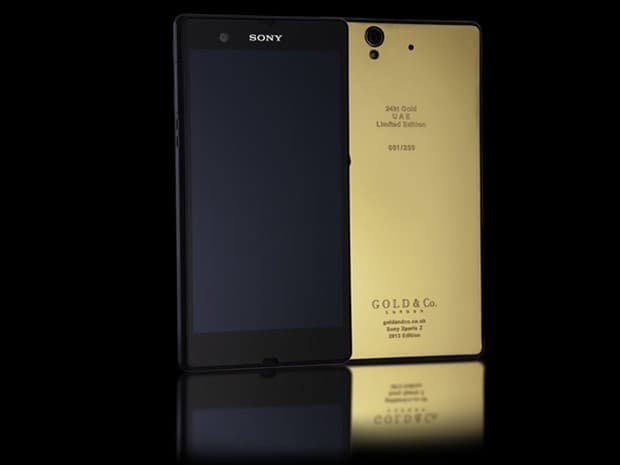 toenemen Onvoorziene omstandigheden rem The golden Sony Xperia Z unveiled in Dubai