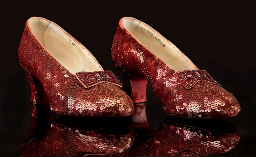 Original Ruby Slippers from The Wizard of Oz