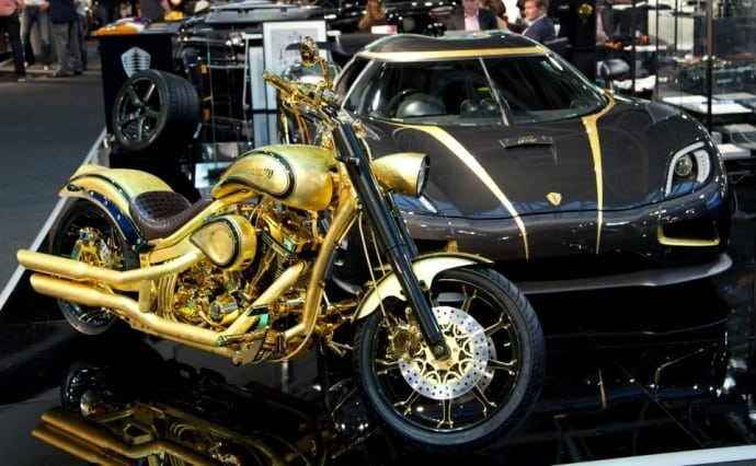 Lauge-Jensen-Gold-Plated-Bike 1