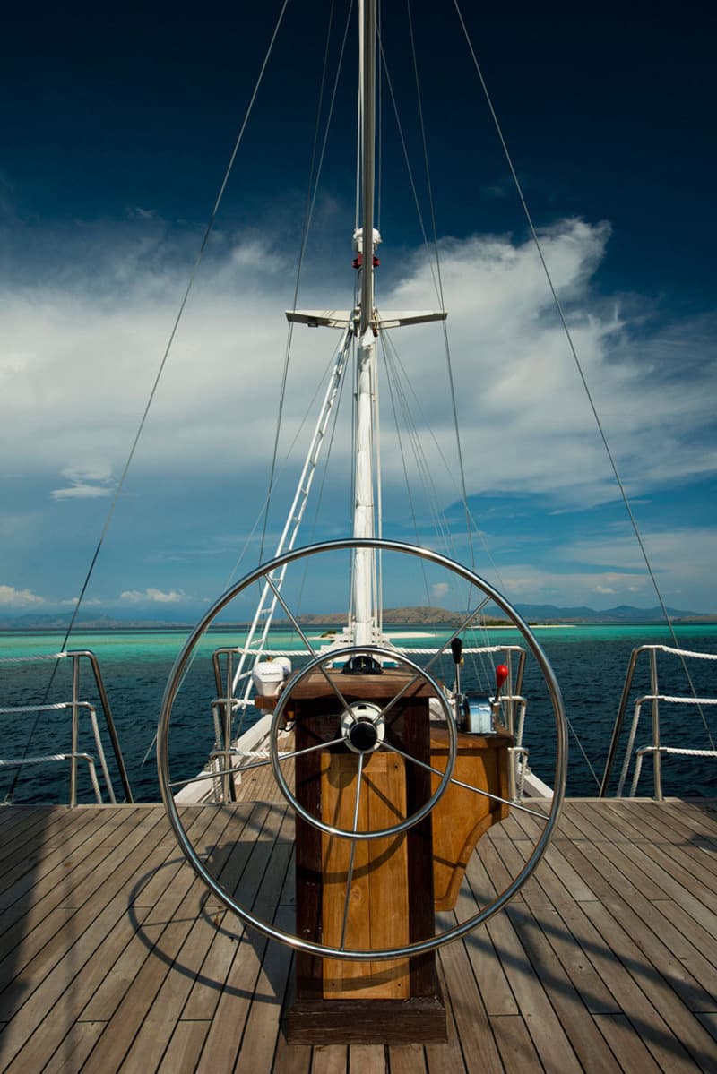 Explore the Indonesian Archipelago Aboard This Totally Renovated Traditional Phinisi Motor Sailer